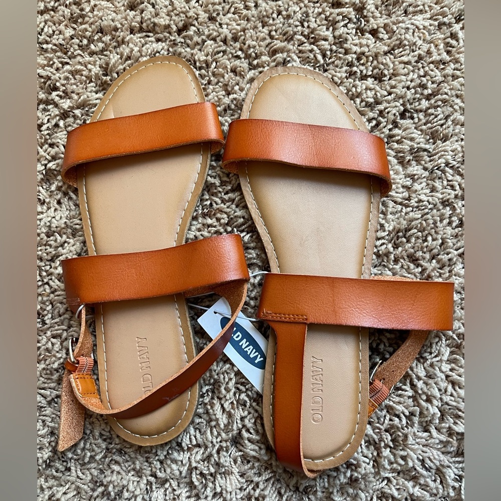 Tan sandals